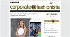 Desktop Screenshot of corporatefashionista.com